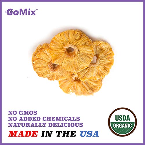 Gomix Minu Dried Fruit 1 Lb Organic Dried Pineapple