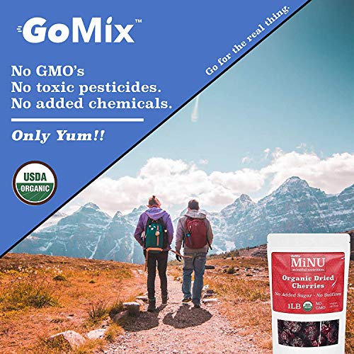 Minu Organic Cranberries 16 Oz 1 Lb Minu Mindful Nutrition, No