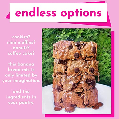 Gonanas Banana Bread Mix Variety Pack. Vegan, Gluten Free Health