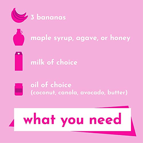 Gonanas Cinnamon Roll Banana Bread Mix, Vegan, Gluten Free Healt