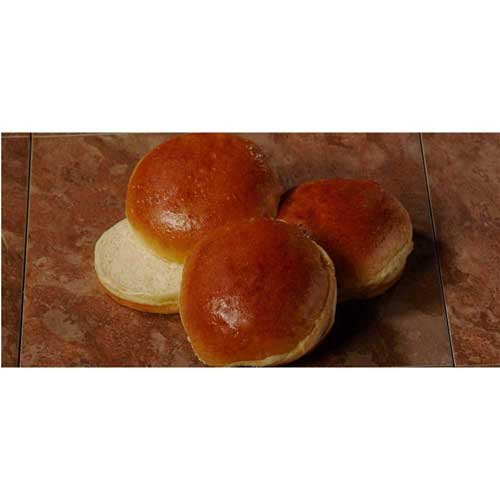 Gonnella Baking 4 Inch Brioche Hamburger Bun - 120 Per Case.