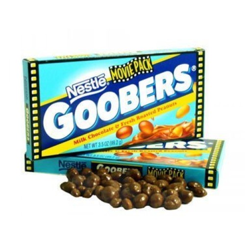 Goobers, Movie Size, 3.5 Oz Box, 18 Count