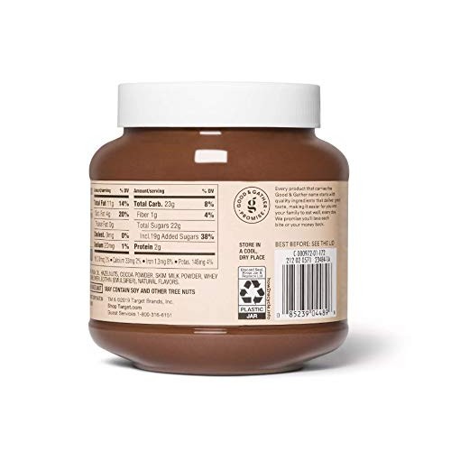 Chocolate Hazelnut Spread - 2 Of 26.5 Oz 53 Oz - Kosher 2 Units
