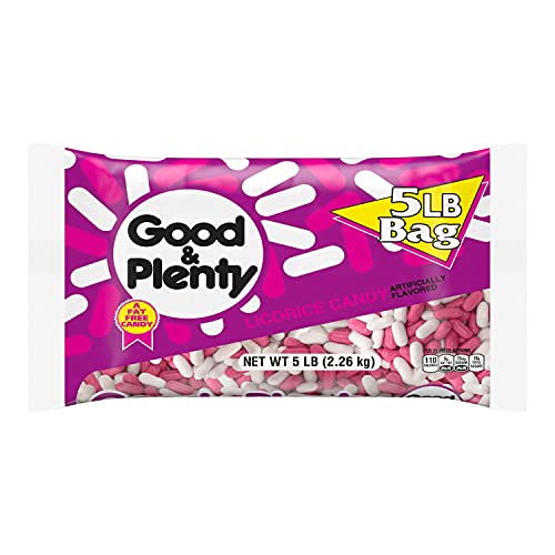 Good &Amp; Plenty Licorice Candy, 5 Pound Bag