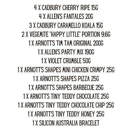 Australian Candy & Snack Box 23 Items Very Best Australian Foo... Australian Candy & Snack Box 23 Items Very Best Australian Foo...