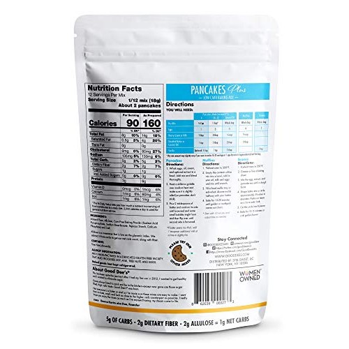 Good Dee’S Pancake, Waffle &Amp; Scone Mix - Low Carb Keto Baking Mi