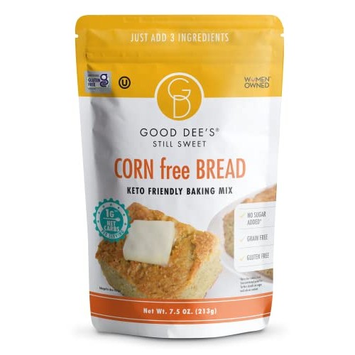 Good Dee’s Corn Bread Baking Mix - Grain Free, Sugar Free, Glute...