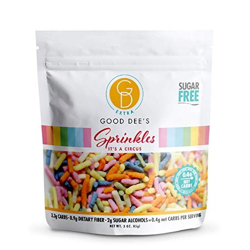 Good Dee’S Sugar Free Rainbow Sprinkles – Dye Free, All Natural