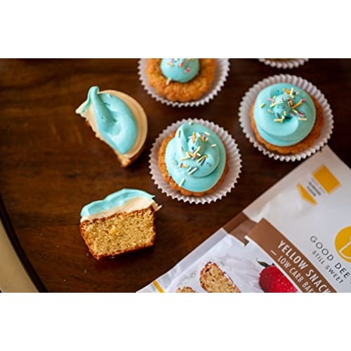 Good Dees Keto Yellow Snack Cake Mix, Gluten Free, No Added Sug...