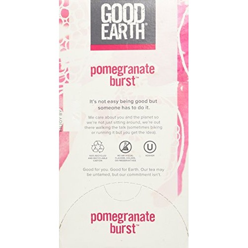 Good Earth Sweet &Amp; Spicy Flavored 25 Tea Bags 4 Pack Herbal Teas