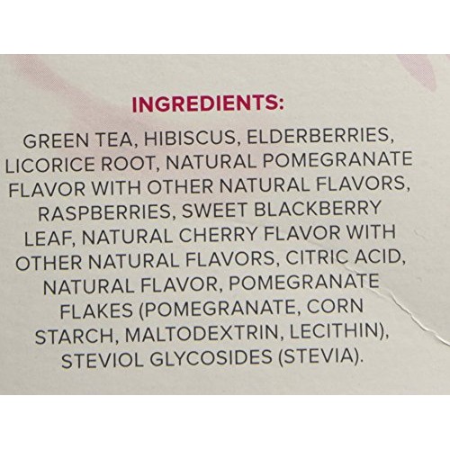 Good Earth Pomegranate Burst Green Tea, 18 Tea Bags