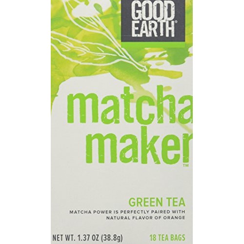 Good Earth 216930 Super Green Tea, Matcha Maker Green Tea - 18 C