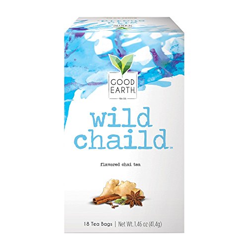 Good Earth Chai Tea, Wild Chaild, 18 Count Tea Bags Pack Of 6