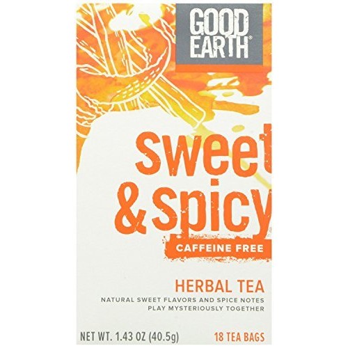 Good Earth Sweet &Amp; Spicy Caffeine Free Herbal Tea, 18 Count Tea