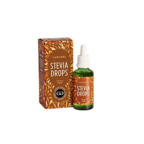 Caramel Stevia Drops By Good Good 1.7 Fl Oz / 50Ml - Sugar Fre