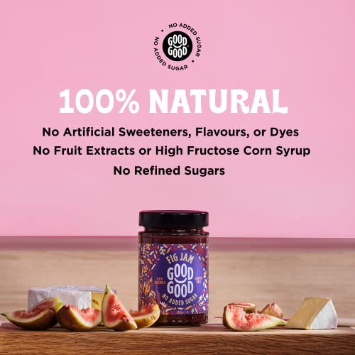 Good Good Sweet Fig Jam - Keto Friendly - Low Calorie Without Ad