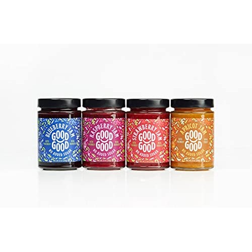 Sweet Apricot Jam By Good Good - 12 Oz / 330 G - No Added Sugar