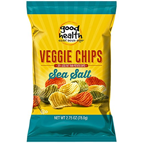 Good Health Veggie Chips Sea Salt 2.75 Oz. 3 Pack