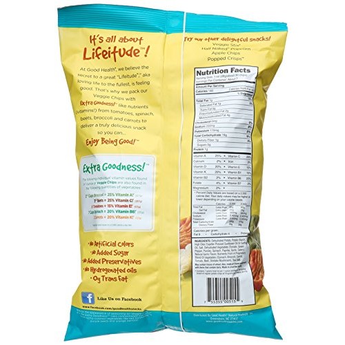 Good Health Veggie Chips Sea Salt, 6.75 Oz