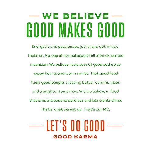 Good Karma Plantmilk, Unsweetened, Made With Oats, Flax &Amp; Peas,