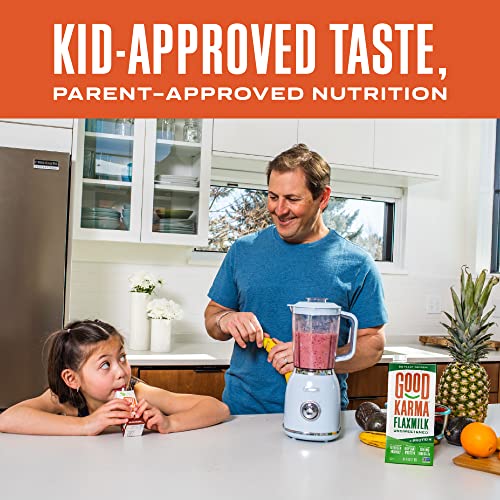 Good Karma Plant-Powered Flaxmilk, Unsweetened, 32 Oz. Carton P