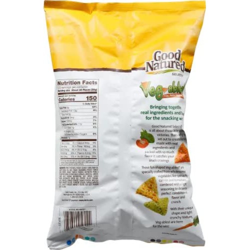Good Natured Selects Veg-Ables! Crispy Potato/Veggie Snacks, Sha...