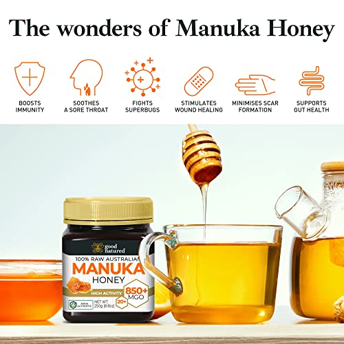 Raw Manuka Honey Certified Mgo 820+ Npa 20+ Highest Grade Medi