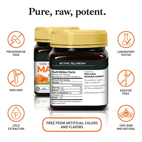 Raw Manuka Honey Certified Mgo 820+ Npa 20+ Highest Grade Medi