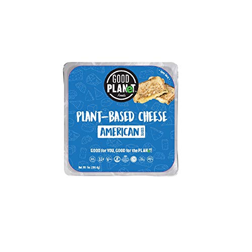 Good Planet Foods, Vegan, Plant Based American Cheese Slices, Nu