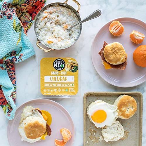 Good Planet Foods, Vegan, Plant-Based Bbq Cheese Bundle 2 Chedd