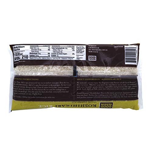 Good Reason Koshihikari Rice, 2 Lb