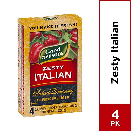 Good Seasons Zesty Italian Salad Dressing &Amp; Recipe Mix 0.6 Oz E