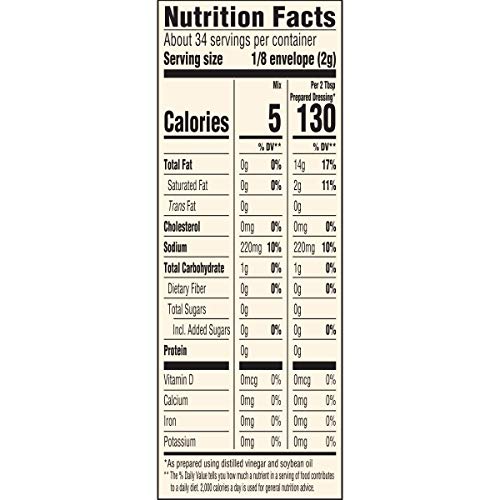 Good Seasons Zesty Italian Salad Dressing &Amp; Recipe Mix 0.6 Oz E