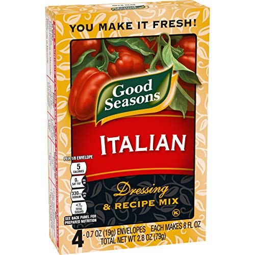Good Seasons Italian All Natural Salad Dressing &Amp; Recipe Mix 4