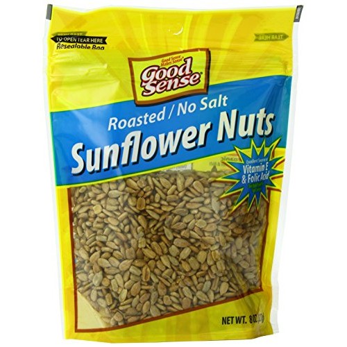 Good Sense Sunflower Nuts, Roasted No Salt, 8-Ounce Pack Of 12