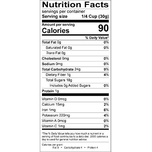 Good Sense Dark Seedless Raisins, 30 Pound Bag 30 Lb