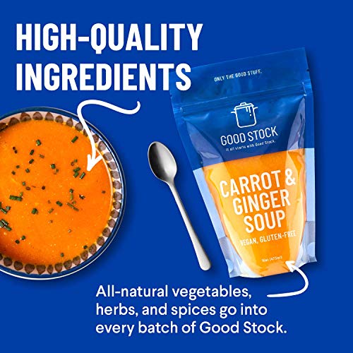 Good Stock Frozen Soup - Gourmet Soup Variety Pack For Healthy M