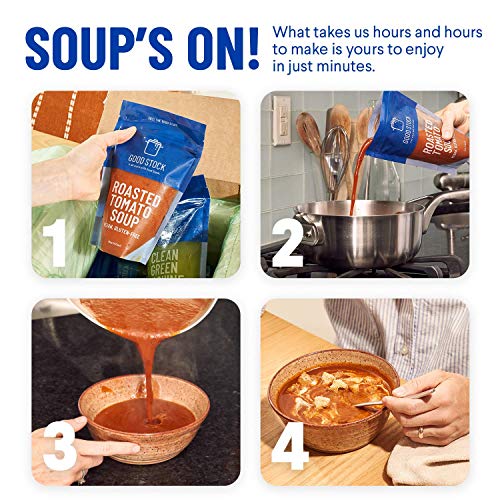 Good Stock Frozen Soup - Gourmet Soup Variety Pack For Healthy M