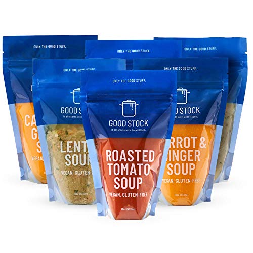 Good Stock Frozen Soup - Gourmet Soup Variety Pack For Healthy M