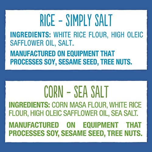 Good Thins Gluten Free Rice &Amp; Corn Crackers Variety Pack, 4 Boxes