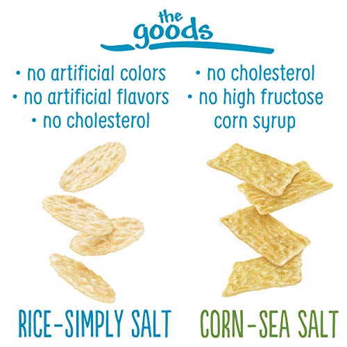 Good Thins Gluten Free Rice &Amp; Corn Crackers Variety Pack, 4 Boxes