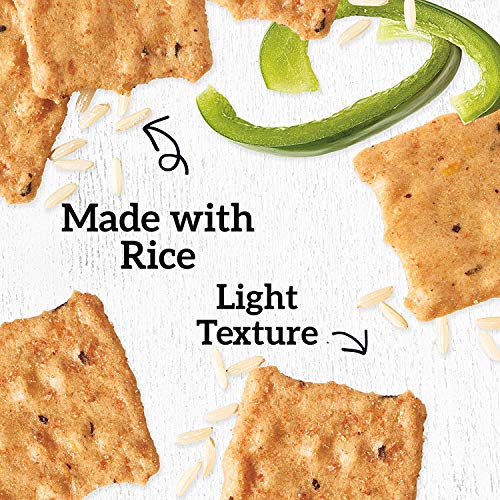 Good Thins Garden Veggie Rice Snacks Gluten Free Crackers, 6 - 3