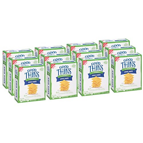 Good Thins Gluten Free Sea Salt Corn Crackers Pack Of 12