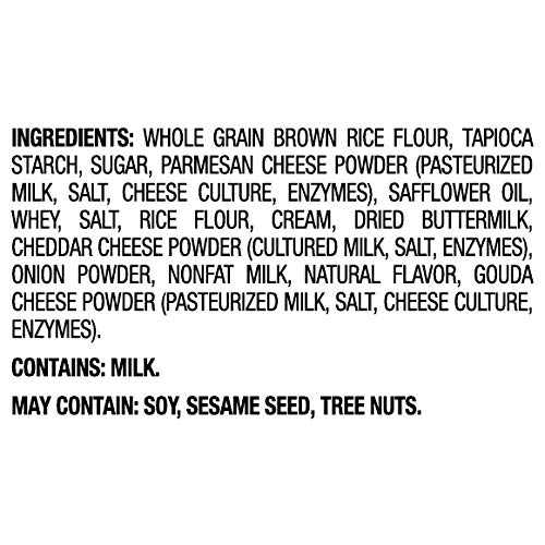 Good Thins Gluten Free Three Cheese Crackers Pack Of 6