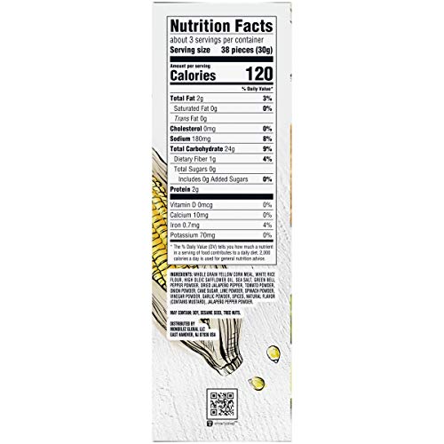 Good Thins Jalapeño &Amp; Lime Corn &Amp; Rice Snacks Gluten Free Cracke