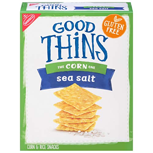 3 Boxes - Nabisco Good Thins, Corn, Sea Salt, 3.5 Oz Per Box