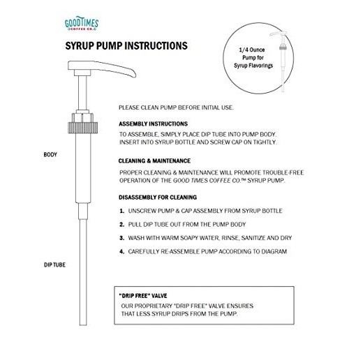 Gold Coffee Syrup Pump For 750Ml Bottles Pack Of 1 | Fits Tora