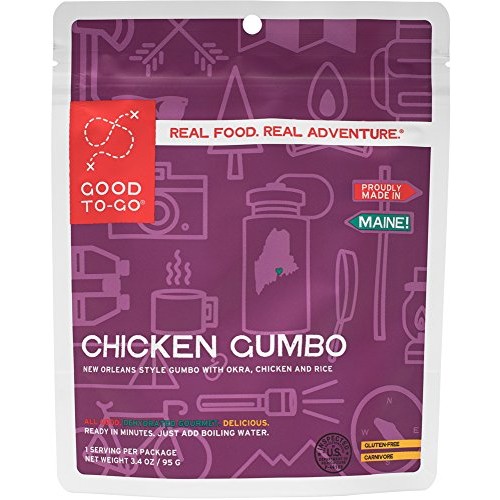 Good To-Go Chicken Gumbo - Single Serving | Dehydrated Backpacki