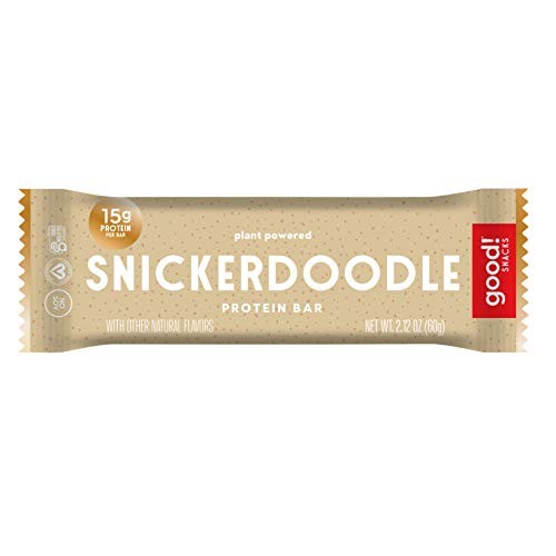 Good! Snacks Vegan Snickerdoodle Bar | Gluten-Free, Plant Based,