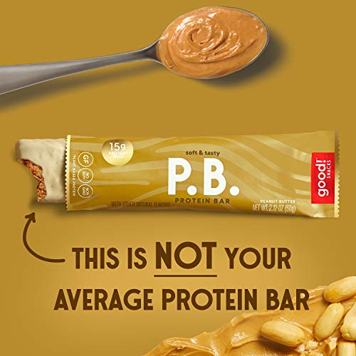 Good! Snacks Vegan Peanut Butter Protein Bar | Gluten-Free, Plan